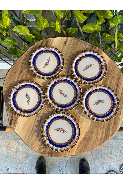 GÜRCÜGLASS Gürcüglass taç model tatlı tabağı