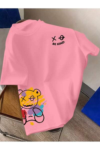 Vordevia Medvedić Štampano Oversize kroj Pamuk Majica