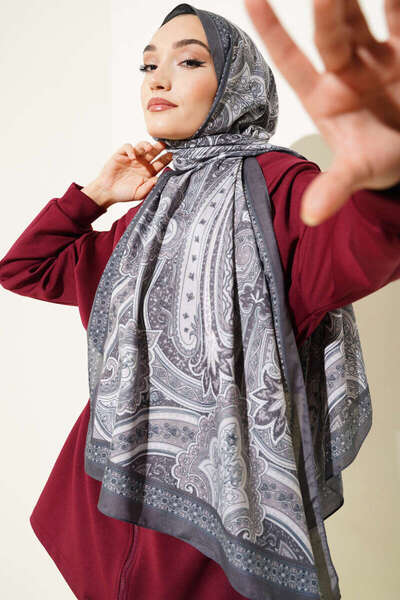 Helyabutik Retro etnik desen şal