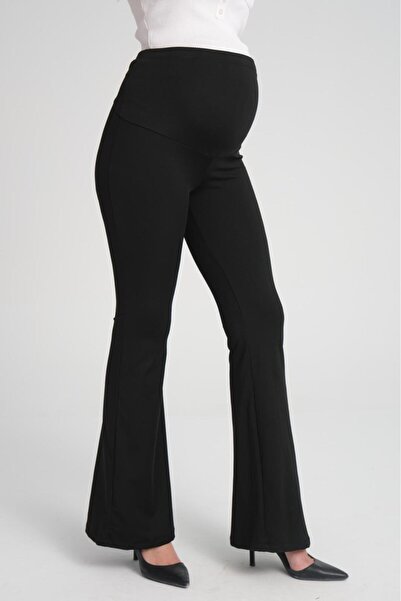 SERRA MATERNİTY İSPANYOL PAÇA FULL ESNEK SCUBA DALGIÇ HAMİLE PANTOLONU