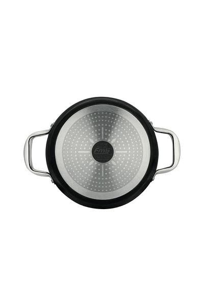 FMS Karam Titanium Flattened 26 cm Rice and Stuffing Pot Induction 4mm