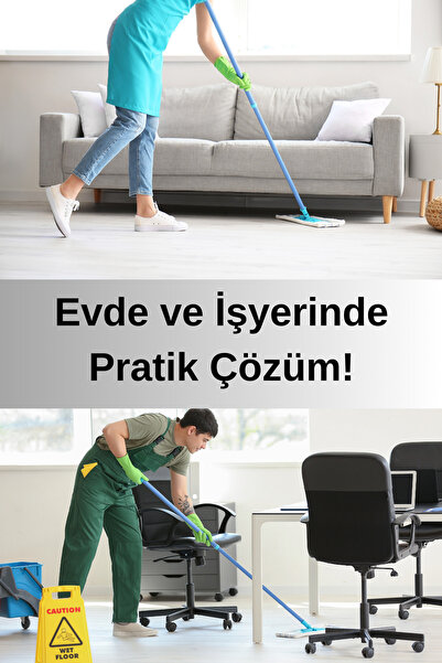 momendol MOP UYUMLU KULLAN-AT YER-YÜZEY TEMİZLİK HAVLUSU BEYAZ SABUN KOKULU MOP BEZ HAVLU 1 PAKET 50 YAPRAK