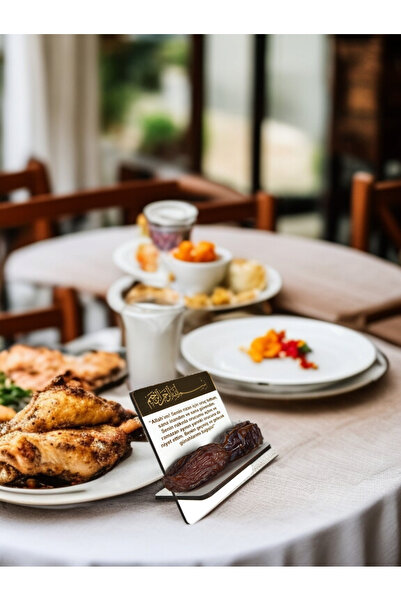 avura Hurmalık 6 Adet 1. Kalite Hurma Sunum Standı Sofra dualı