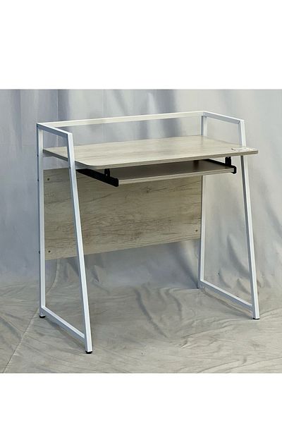 TrentonGCC Modern Study Desk / Computer Table 80x60cm with Pull-Out Shelf 80x60cm