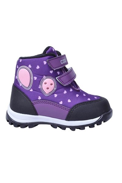 Cool Kids Cool Pixs Kids Purple Sports Boots