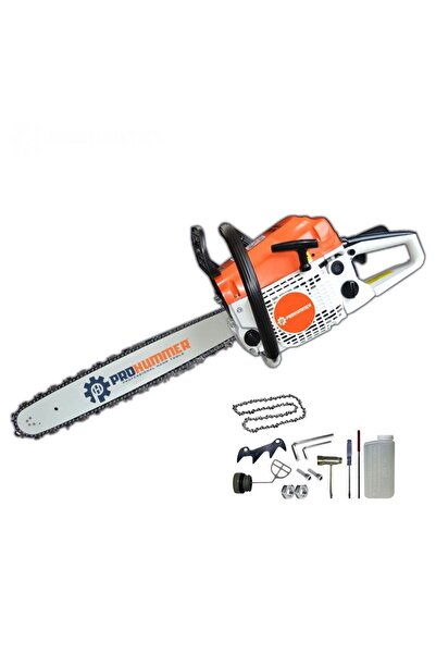 prohummer Benzinli Ağaç Motoru 52cc 46cm Pala (Turuncu Beyaz) PH012