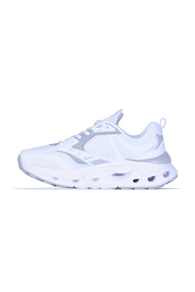 Lescon Flex Білі кросівки для бігу та ходьби, унісекс