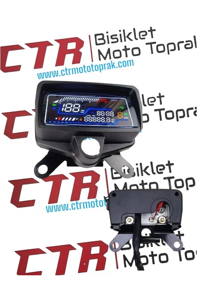 CTR CG TAM DİJİTAL KİLOMETRE SAATİ TEK HALATLI ÇİFT HALATLI UYUMLU
