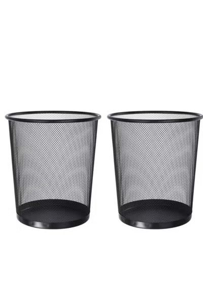 co arma 3 Piece Round Wastebasket Black