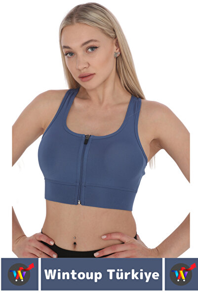 Wintoup Спеціальне виробництво, бюстгальтер, що підтягує груди, запобігає провисанню, для щоденного використання, на блискавці, стильний, короткий бюстгальтер