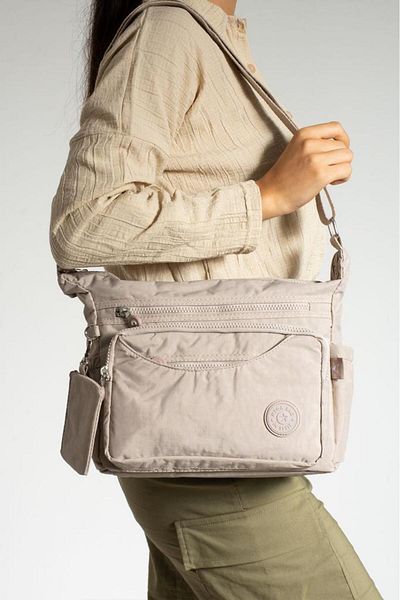 Baginn Geantă de umăr Klinkir pentru femei, cu buzunare multiple, 25*20 cm, din material hidrofug