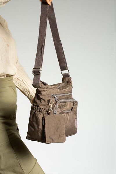 Baginn Geantă de umăr Klinkir pentru femei, cu buzunare multiple, 25*20 cm, din material hidrofug