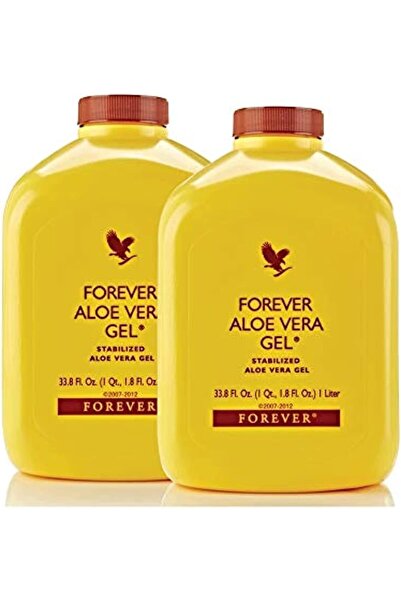 Forever Living Products جل الصبار للأبد - فوريفر ليفينج - عبوة من قطعتين (2 لتر) - معتمد من قبل منظمة الصبار العالمية