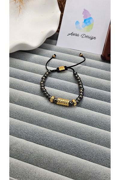 AURA Natural Stone Men's Bracelet