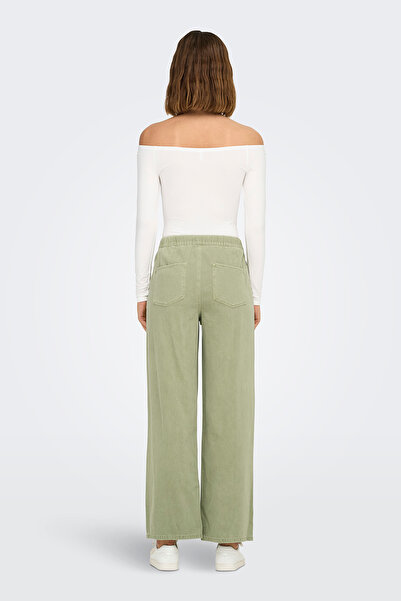 ONLY Onlsilla széles szárú, közepes derekú, bő szárú nadrág PANTOLON 15340711