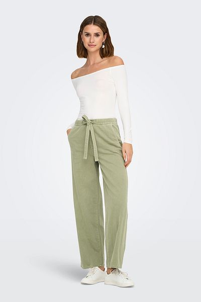 ONLY Onlsilla Wide Leg Mid Waist Wide Leg Pants Pants 15340711