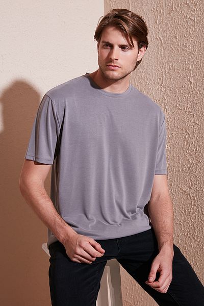 Buratti Ανδρικό T SHIRT Regular Fit Crew Neck Basic T-shirt 5902924