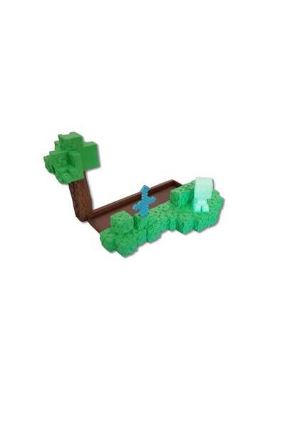 3D Brothers حامل Nintendo Switch Dock - حامل بتصميم Minecraft - قاعدة ملحقات Nintendo