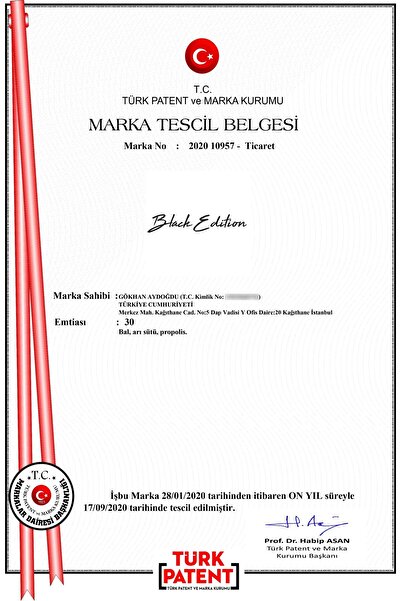 Apimaya Black Edition 300 Gr - Kaz Dağları Siyah Bal