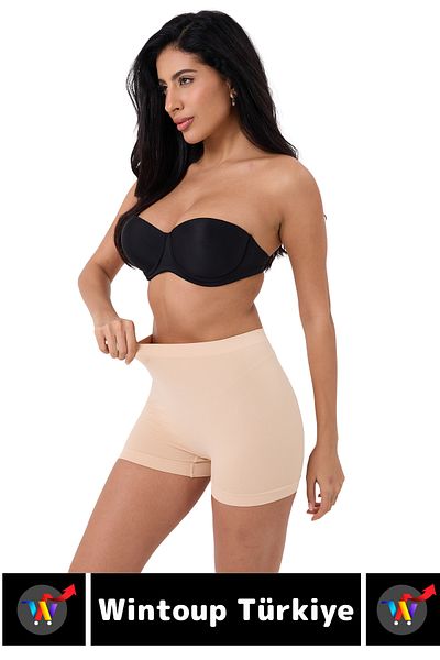 Wintoup Special Production No Trace High Waist Firming Slimming Lifting Seamless Boxer Shorts Corset