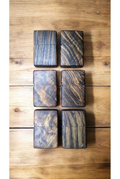 Turna Ahşap benzinli çakmak ( kök ceviz ağacı )