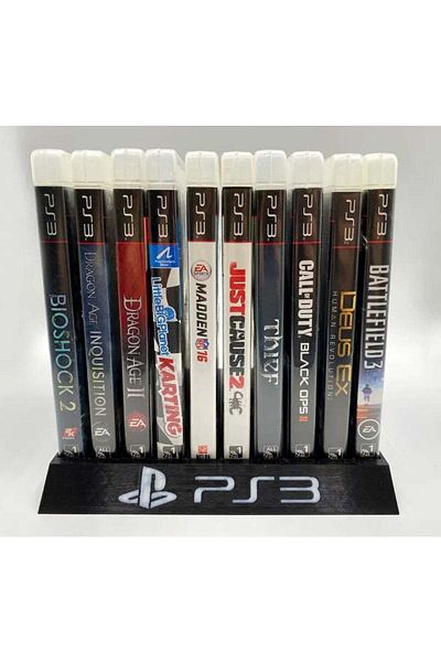 3D Brothers حقيبة تخزين أقراص PS3 الحل الأمثل للحفاظ على ألعابك آمنة ومنظمة