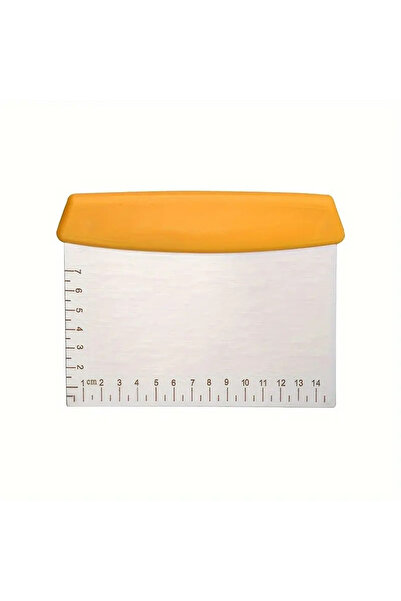 Vitastyle ملعقة تقطيع وتشكيل العجين/الفطائر من الفولاذ المقاوم للصدأ، لون برتقالي، من الفولاذ TR، مناسبة للاستخدام مع الطعام.