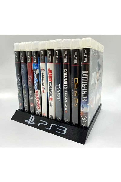 3D Brothers حقيبة تخزين أقراص PS3 الحل الأمثل للحفاظ على ألعابك آمنة ومنظمة
