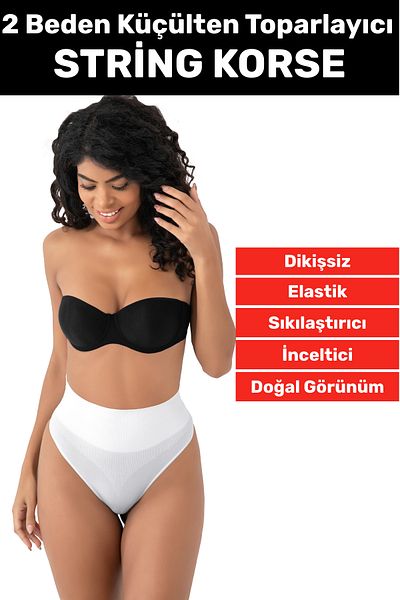 Wintoup Special Production Non-Trace Non-Slip 2 Size Slimming Firming Lifting Seamless String Corset