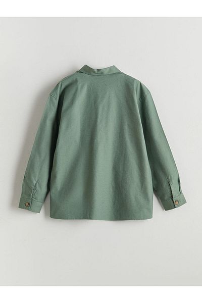LC Waikiki Πουκάμισο για αγόρι LCW Kids Linen Blended