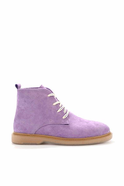 Bambi Lilac Suede Women's Boots & Booties02192140102