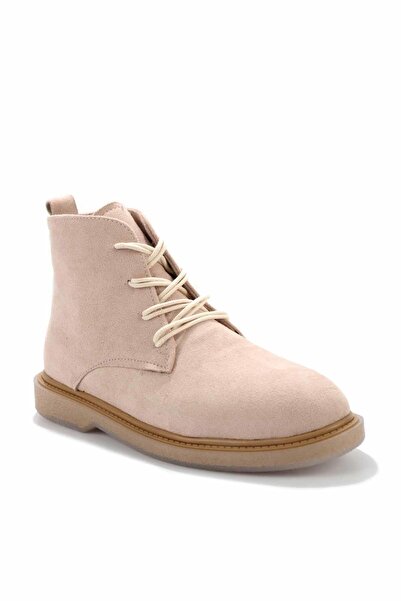 Bambi Beige Suede Women's Boots & Booties02192140102