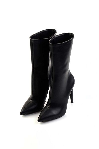 Bambi Μαύρα Γυναικεία Μποτάκια - K02209740309 Model Bootie