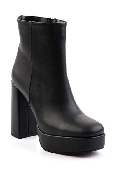 Bambi Siyah  Kadın Bot & Bootie K02527290409