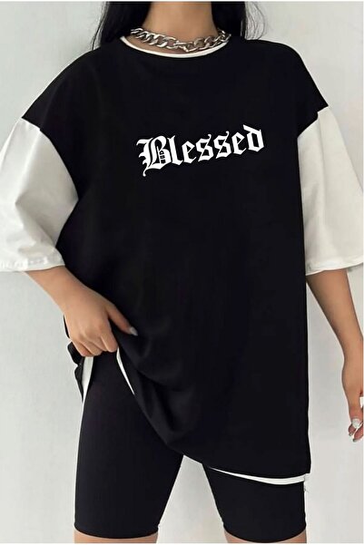 Tarzsokak تيشيرت للجنسين مطبوع بلونين