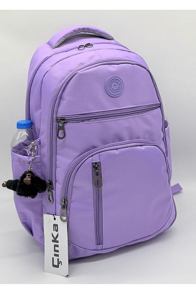 Bevitton Μεγάλο μέγεθος αδιάβροχο ύφασμα Unisex λιλά Σχολικό πακέτο πλάτης και τσάντα ταξιδιού / 1700