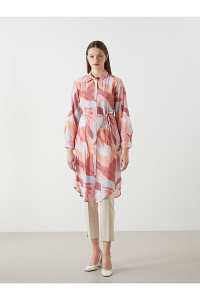 LC Waikiki New Season Patterned Women's Shirt Tunic - S5J557Z8