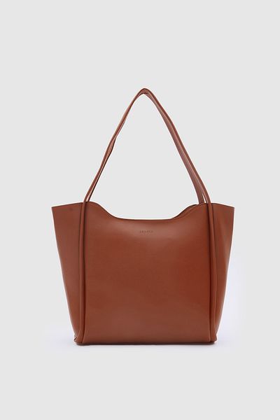 Shanta Taba C04 - Geantă zilnică de mână și de umăr pentru femei, un singur compartiment, fermoar, piele artificială, L:30 E:28 G:13