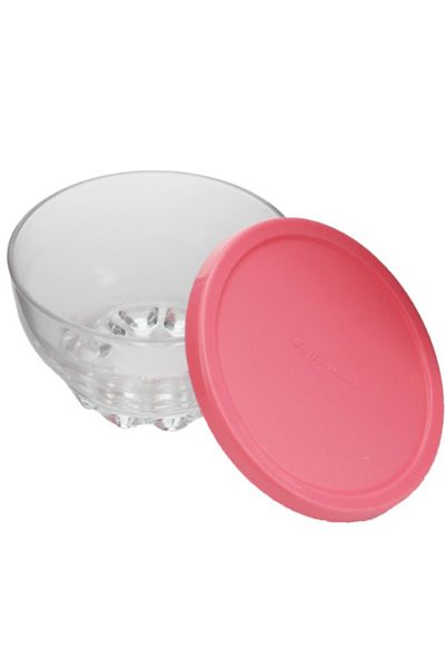 Paşabahçe Glass Bowl with Lid, Breakfast 1 Piece