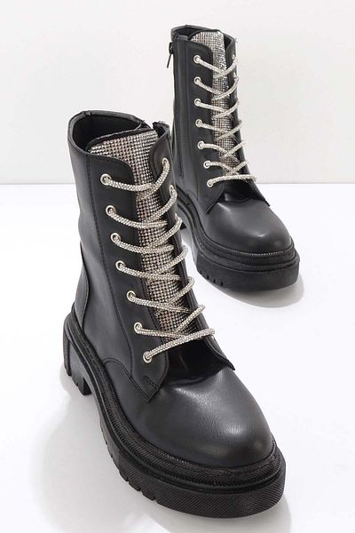 Bambi Black Lame Γυναικείες Μπότες & Μποτάκια K 02641530609