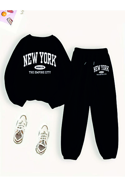 HOFFNUNG Hoffnung New Black Oversize Sportswear - Ολόσωμο φούτερ