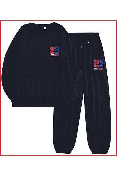 HOFFNUNG Full Sweatshirt New York 23 Empire Oversize Tracksuit Set