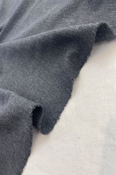 Yiğit Kumaş Antrasit Keten Kumaş