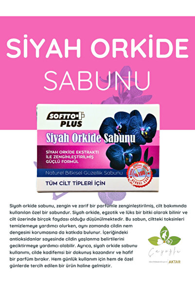 Siyah Orkide Sabunu