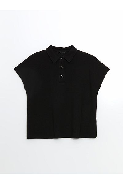 LC Waikiki Γυναικείο μπλουζάκι LCWAIKIKI Classic Polo Neck Oversize