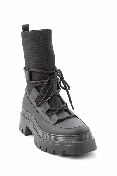 Bambi Μαύρα ματ γυναικεία μποτάκια & μποτάκια K 02813500209