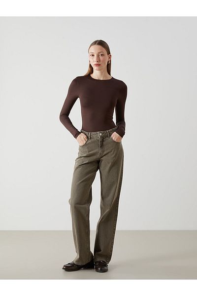LC Waikiki Lcw Vision Crew Neck Women's Bodysuit