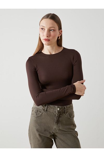 LC Waikiki Lcw Vision Crew Neck Women's Bodysuit
