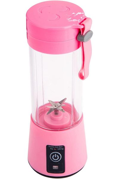 AKDC Rechargable Usb Blender 7Cm X 7Cm X 22Cm Pink