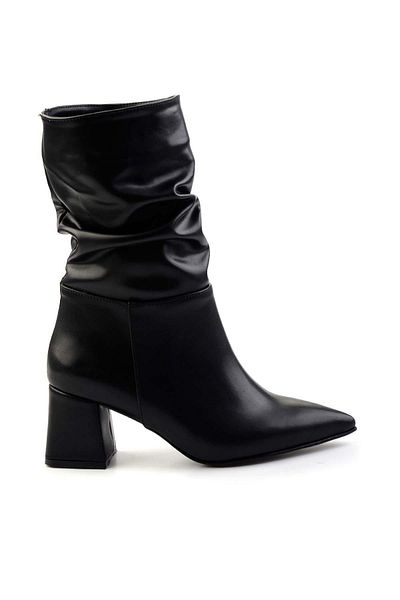 Bambi Μαύρα Γυναικεία Μποτάκια - K02992152009 Model Bootie